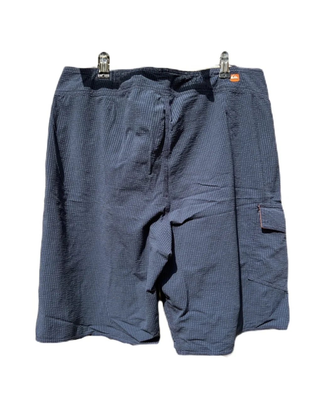 Quiksilver men Boardshorts seersucker Navy Blue